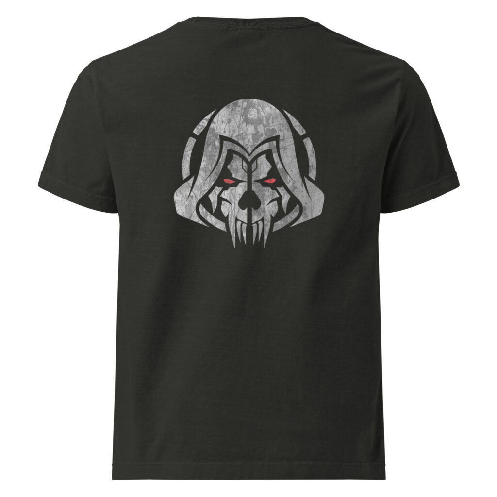 WRAITH X Washed-Black Fitted T-shirt